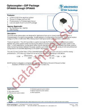 HCPL-0631-000E datasheet  
